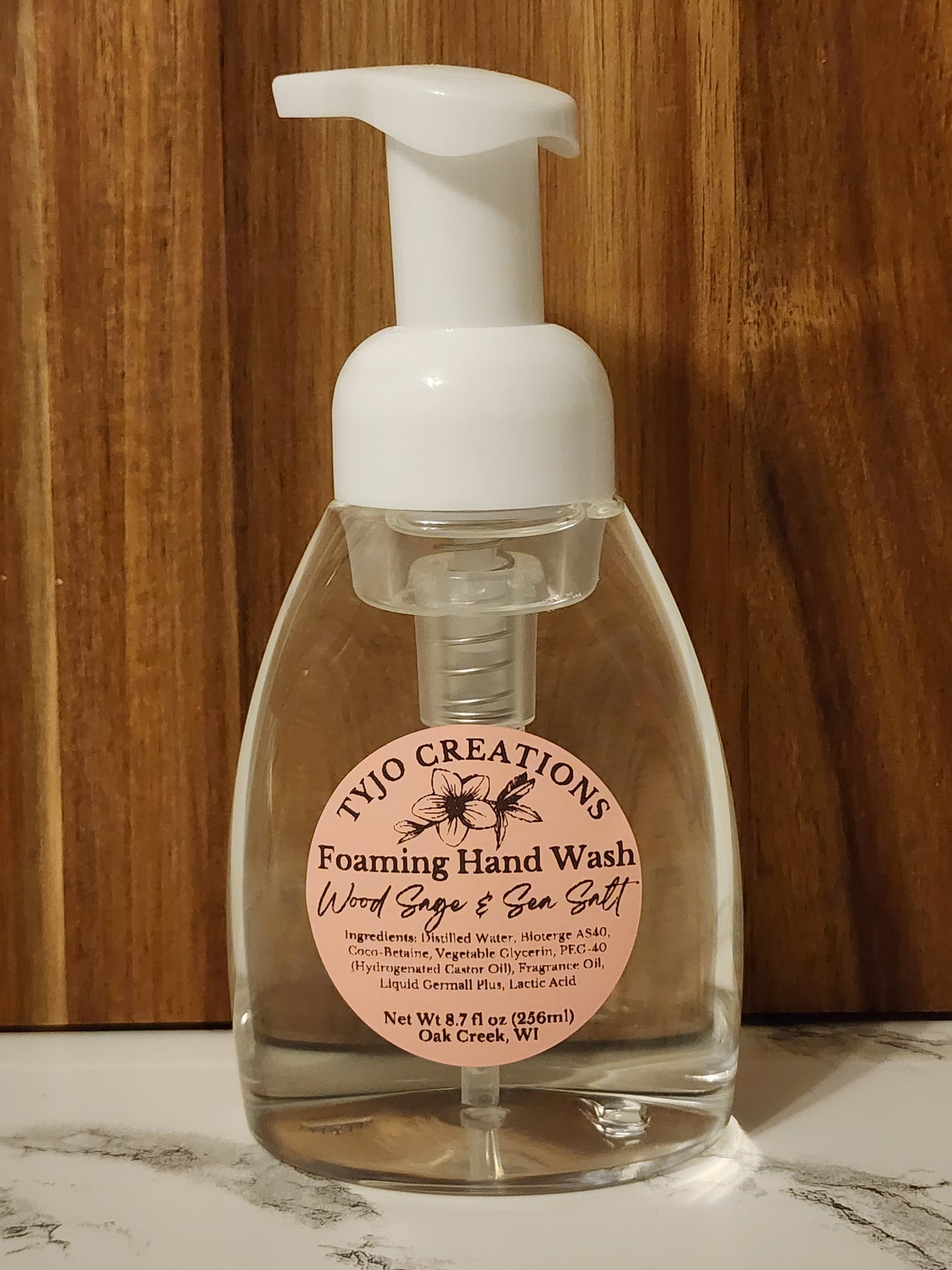 Wood Sage & Sea Salt Foaming Hand Soap
