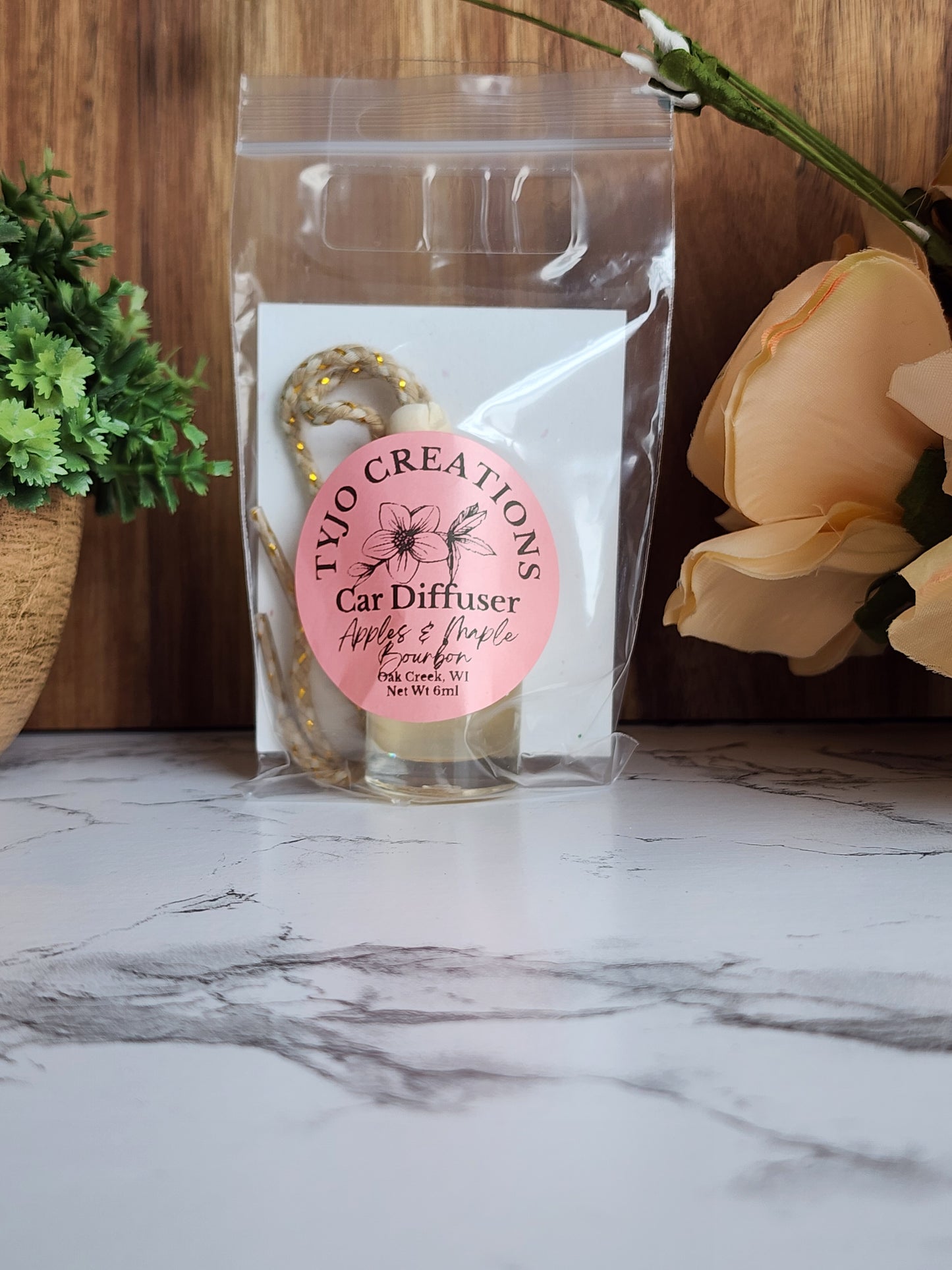 Apples & Maple Bourbon Car Diffuser