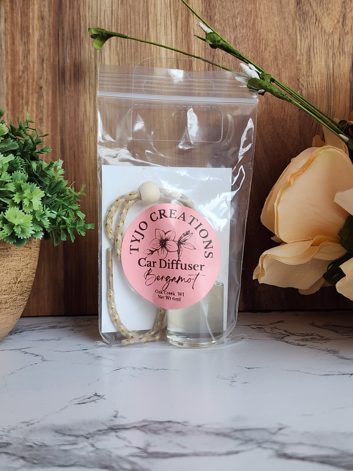 Bergamot Car Diffuser