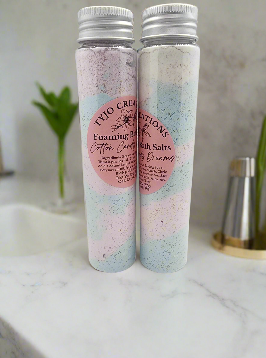 Cotton Candy Dreams Foaming Bath Salts