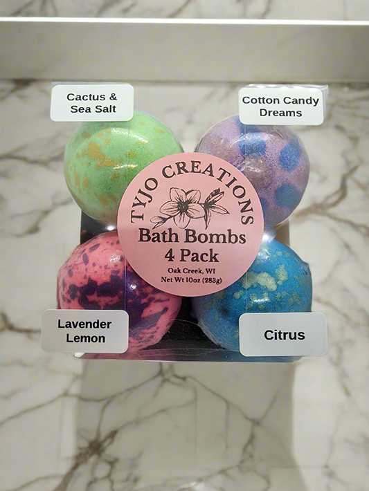 4pk Bath Bomb