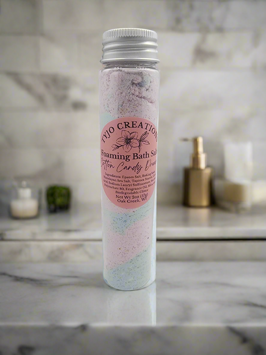 Cotton Candy Dreams Foaming Bath Salts