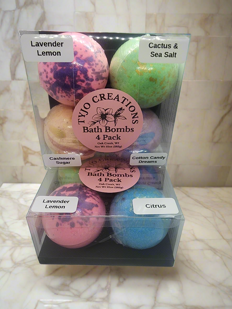 4pk Bath Bomb