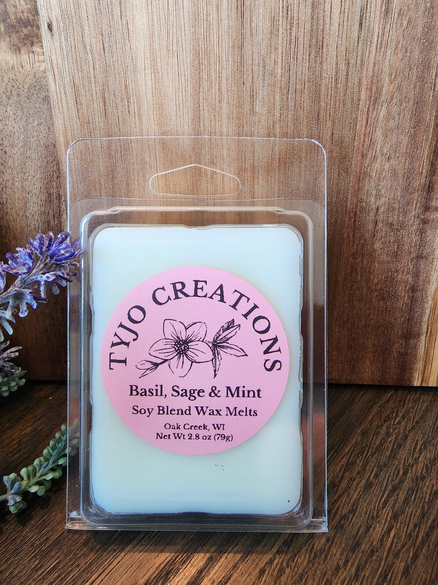 Basil Sage & Mint Wax Melt