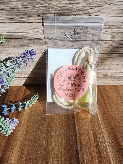 Sunflower Fields Car Diffuser