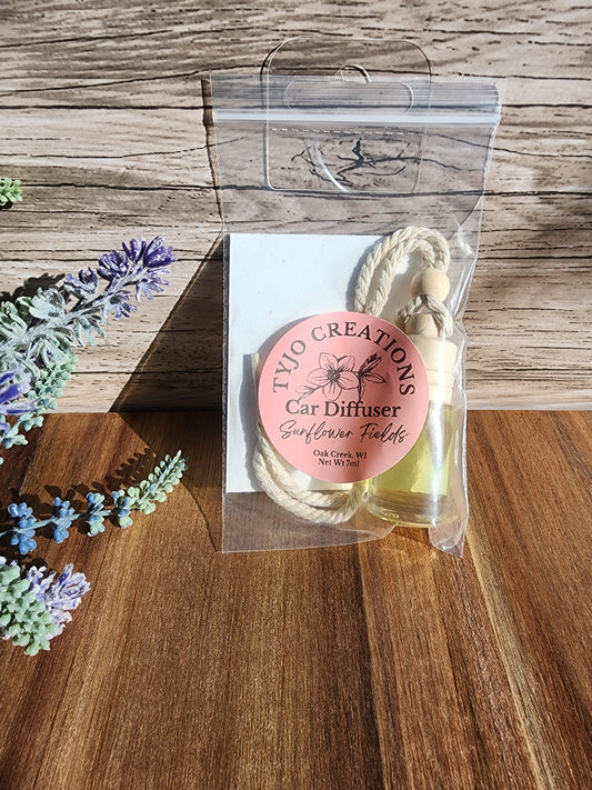 Sunflower Fields Car Diffuser