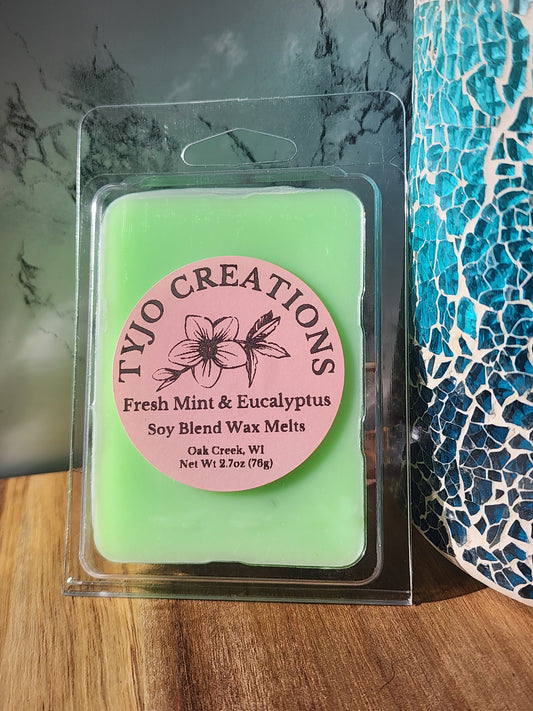 Fresh Mint & Eucalyptus Wax Melt