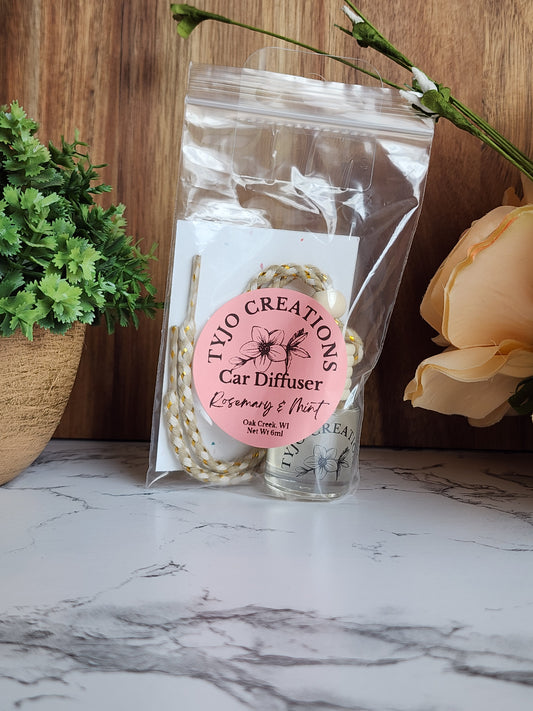 Rosemary & Mint Car Diffuser