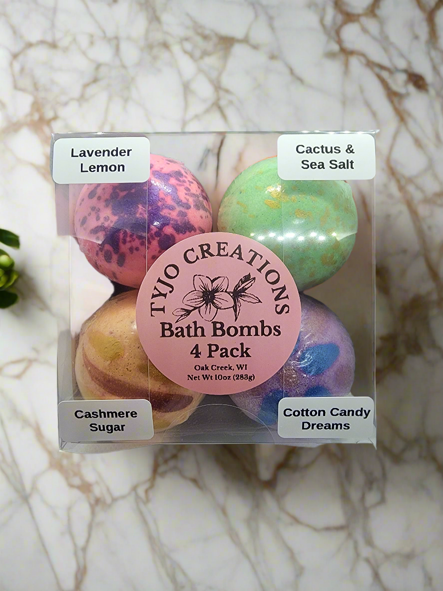 4pk Bath Bomb
