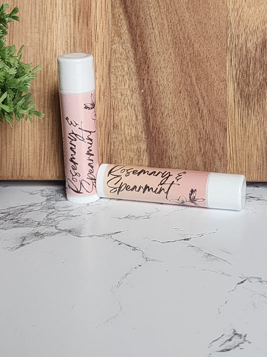 Rosemary & Spearmint Lip Balm (Hard)