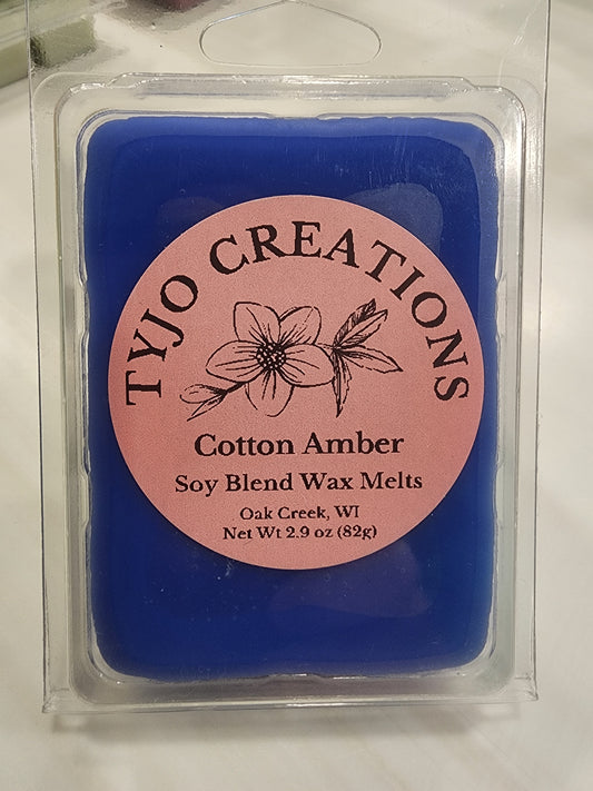 Cotton Amber Wax Melt
