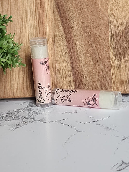 Orange Clove Lip Balm (Hard)