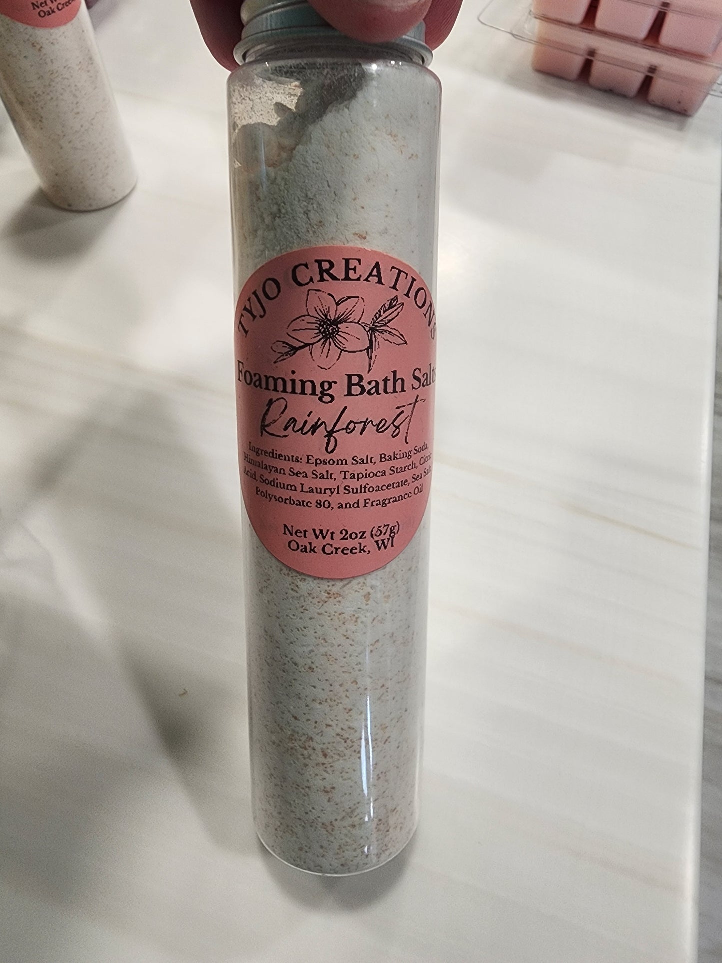 Rainforest Foaming Bath Salts