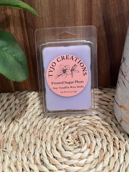 Frosted Sugar Plum Wax Melt