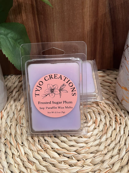 Frosted Sugar Plum Wax Melt